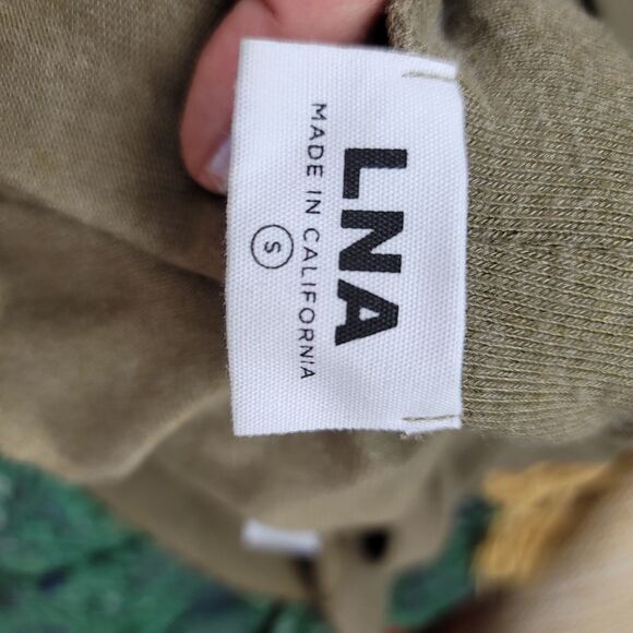 LNA Nubby Lightweighy Khaki Turtleneck - Picture 3 of 8